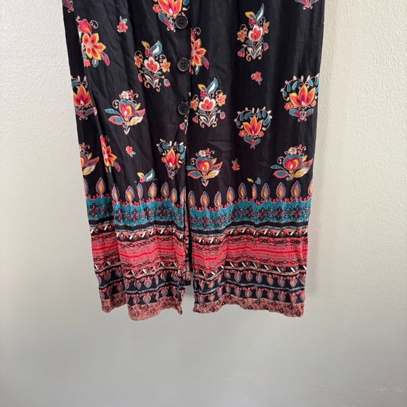 Angie Boho Cottagecore Cami Strappy Maxi Dress Festival Summer Vacation - Picture 3 of 11